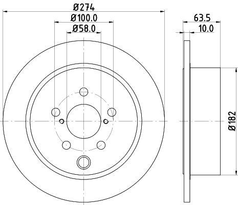 

Тормозной диск NISSHINBO ND7009K