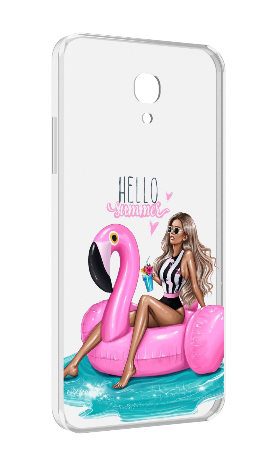 

Чехол MyPads Hello-summer для Lenovo Vibe P2 5.5 (P2a42), Прозрачный, Tocco
