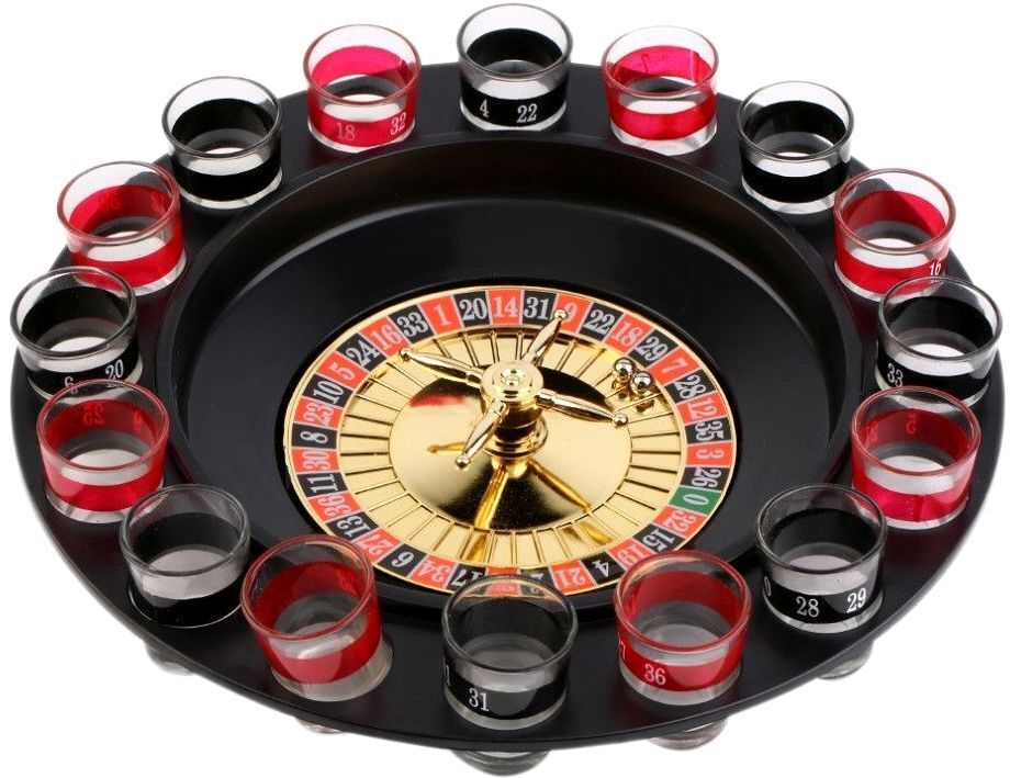 фото Пьяная рулетка drinking roulette set (16 стопок) goodstore24