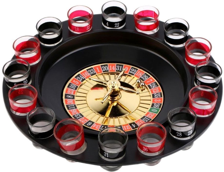 

Пьяная Рулетка Drinking Roulette Set (16 стопок), Drinking Roulette Set