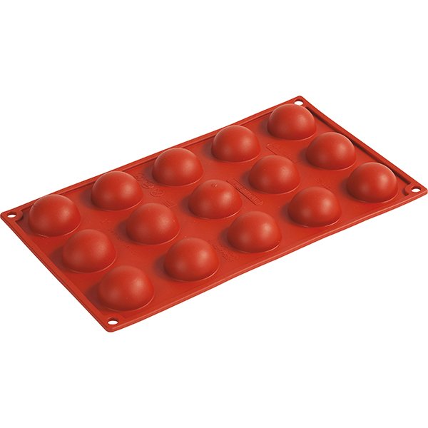 

Форма для кондитерских изделий Полусфера 5 см силикон Paderno 4140932