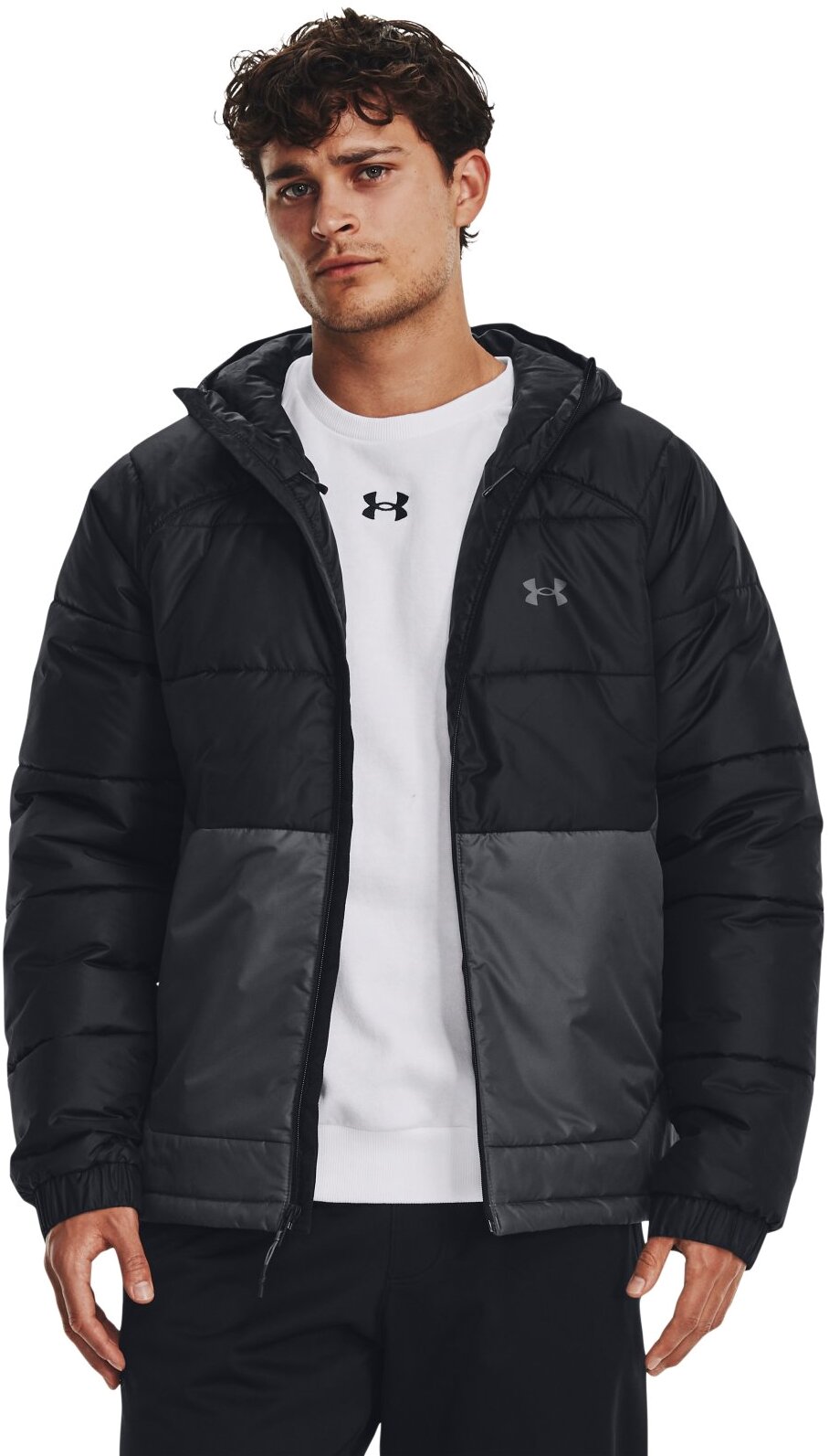 

Куртка мужская Under Armour 1380872-001 черная S/M, Черный, 1380872-001