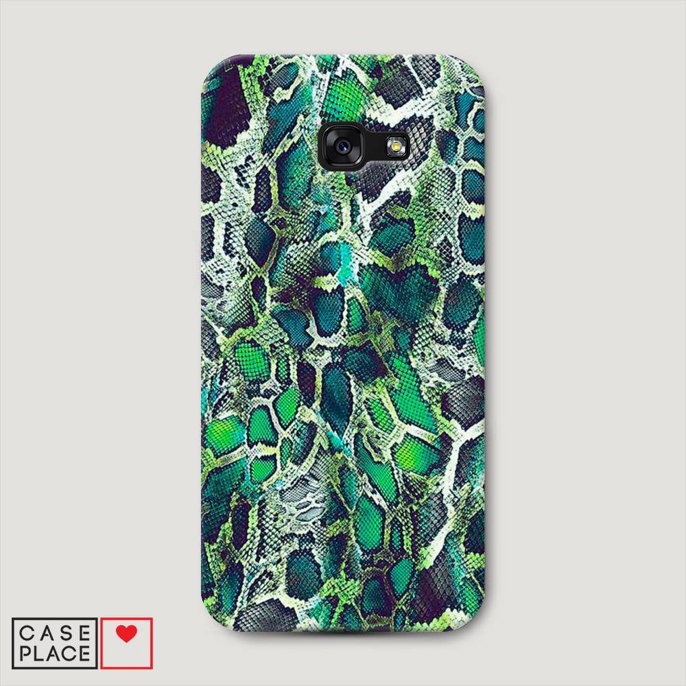 

Чехол Awog "Зеленая кожа змеи" для Samsung Galaxy A3 2017, 20320-2