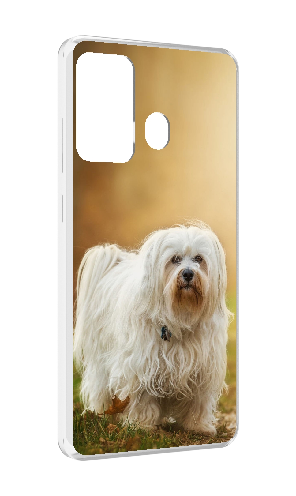 

Чехол MyPads гаванскии бишон для ITEL A27 / ITEL P17, Прозрачный, Tocco