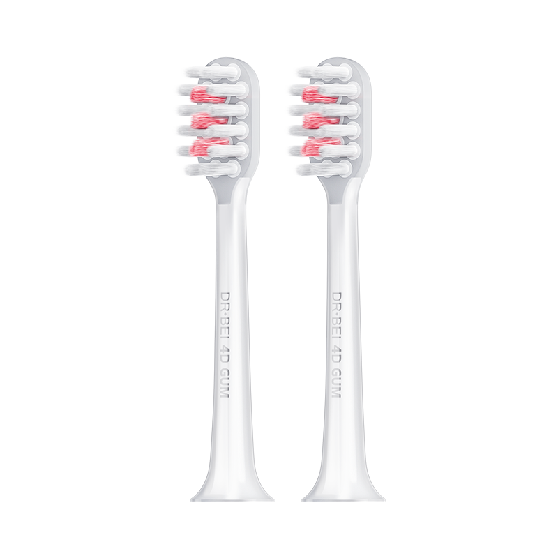 Насадка для электрической щетки DR.BEI Sonic Electric Toothbrush Head (4D Clean) 2 Pack