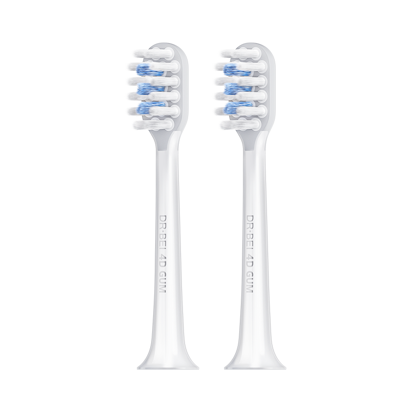 фото Насадка для электрической щетки dr.bei sonic electric toothbrush head (4d clean) 2 pack