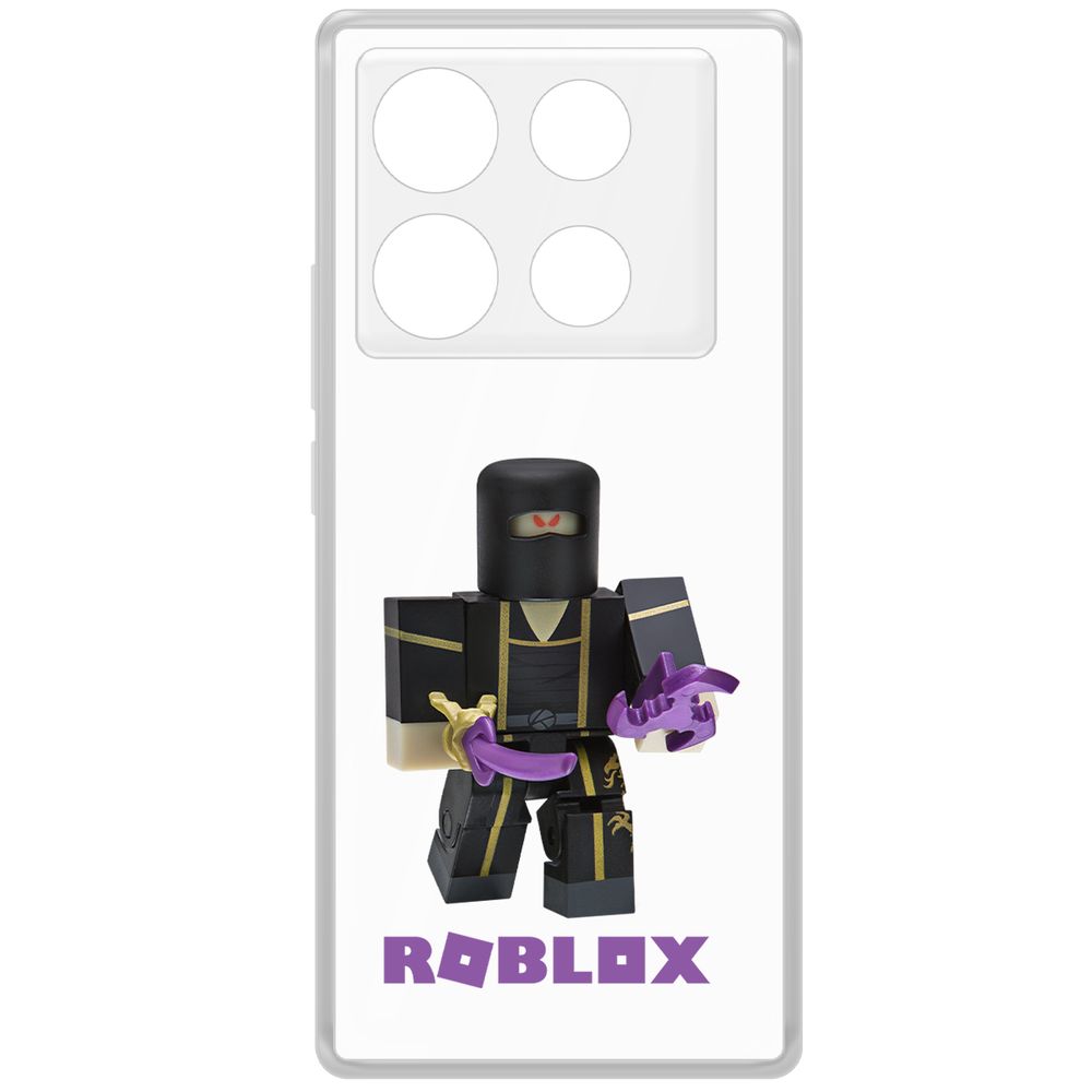 

Чехол-накладка Krutoff Clear Case Roblox-Ниндзя Ассасин для INFINIX Note 40, Прозрачный