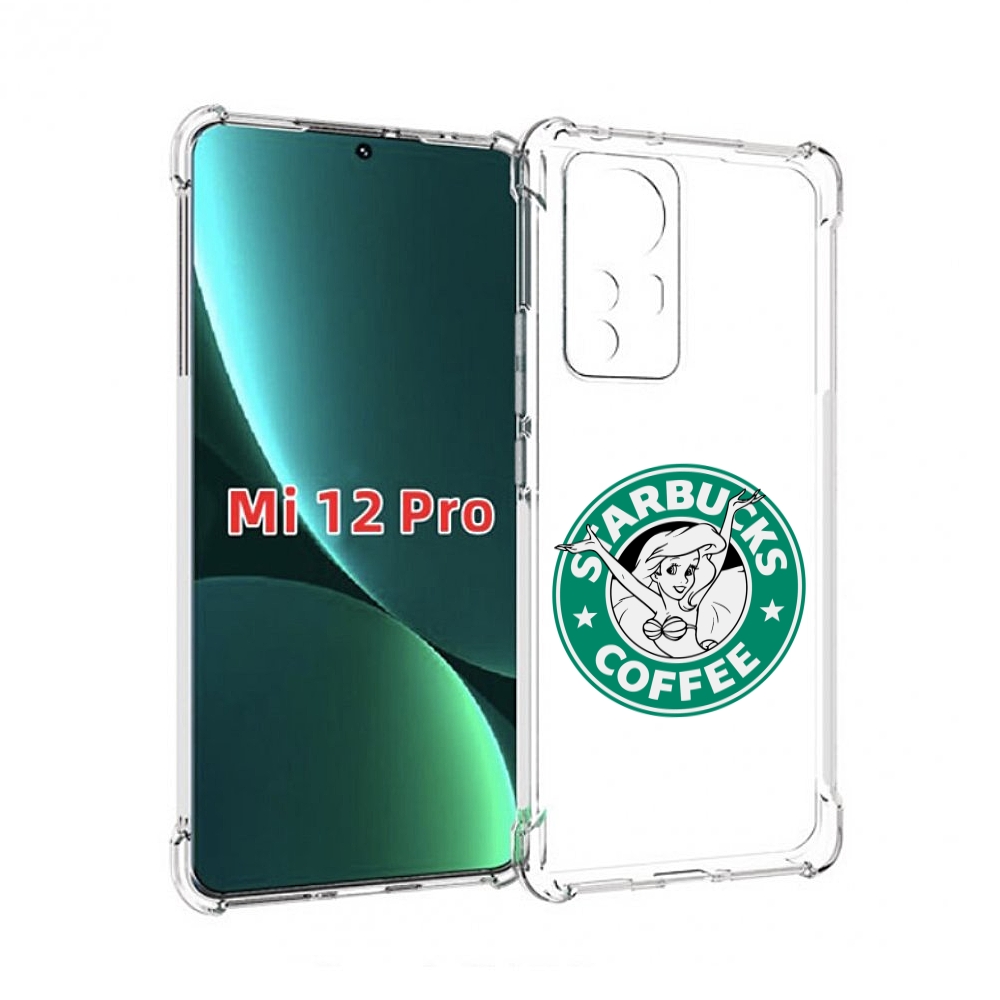 

Чехол MyPads старбакс-кофее для Xiaomi 12S Pro, Прозрачный, Tocco