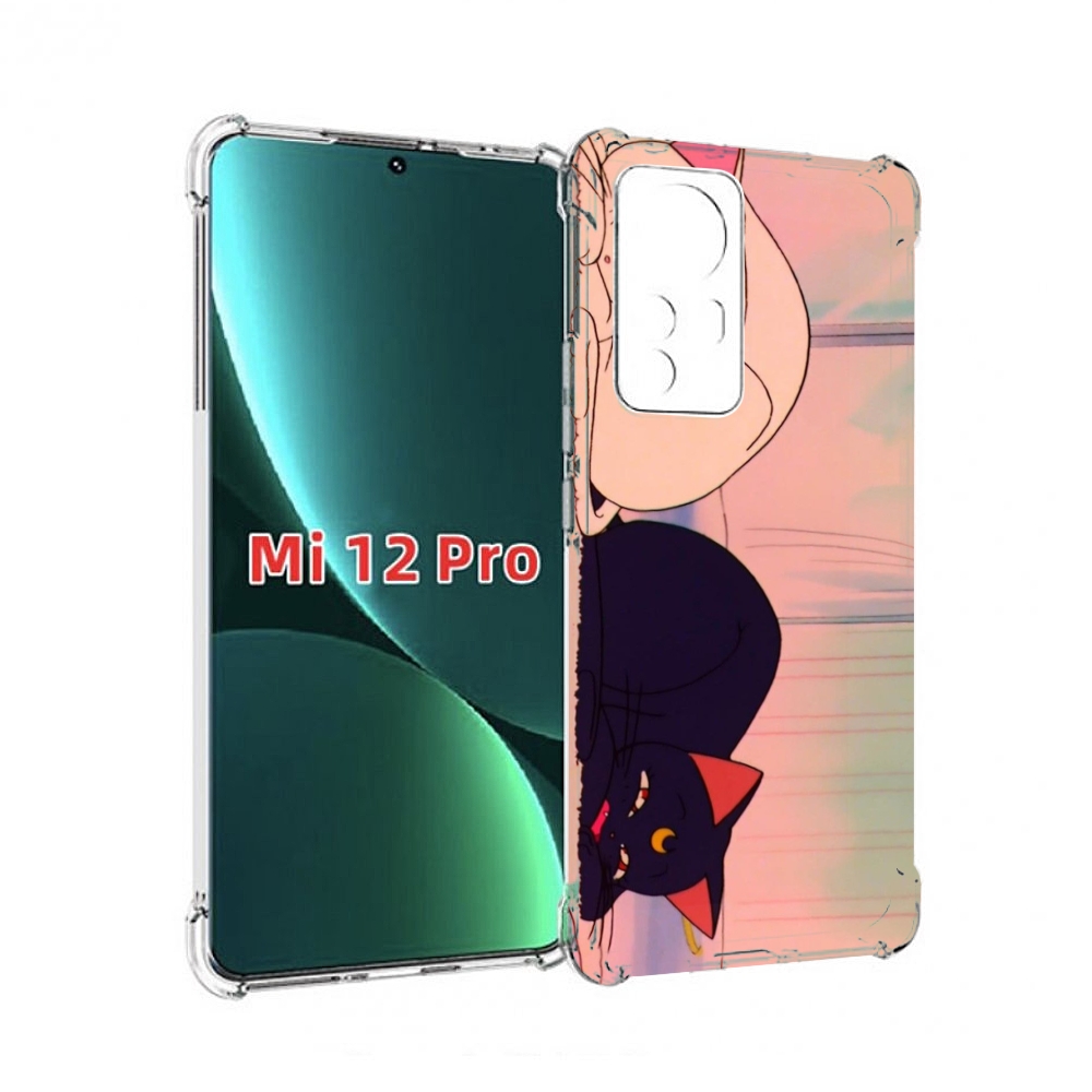 

Чехол MyPads спящие коты для Xiaomi 12S Pro, Прозрачный, Tocco