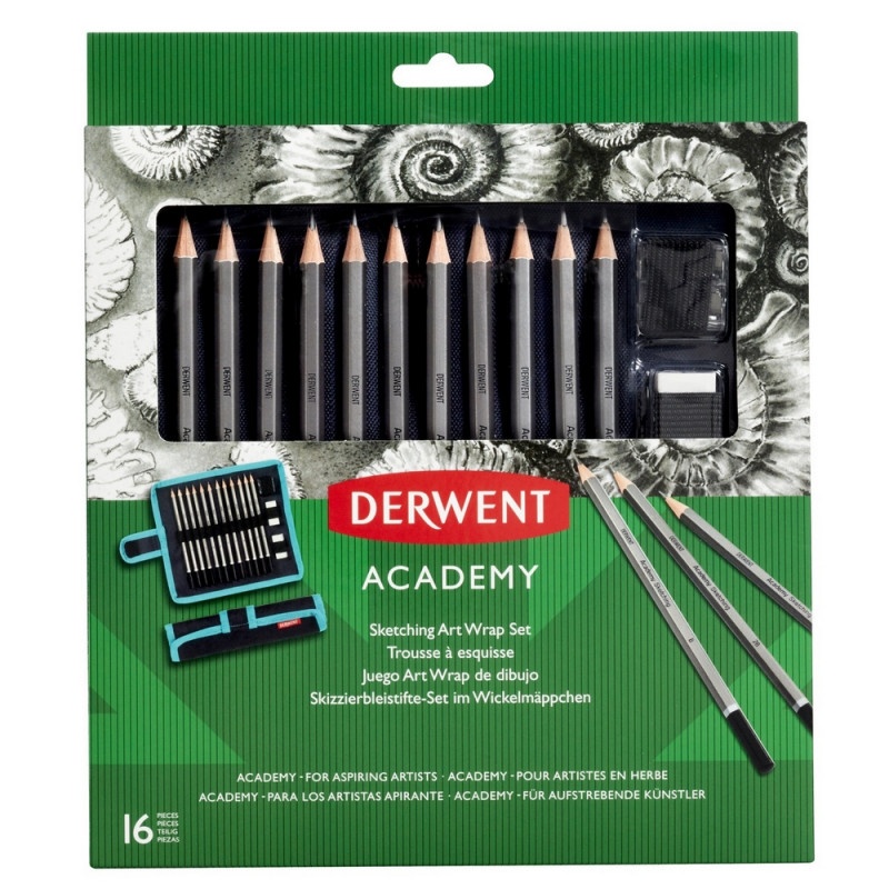 

Derwent в пенале, Academy, Sketching
