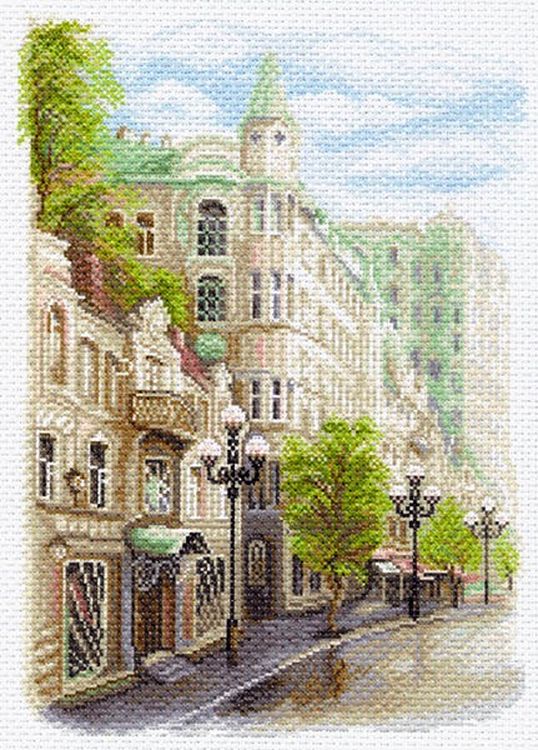 

Рисунок на ткани «Старый Арбат»