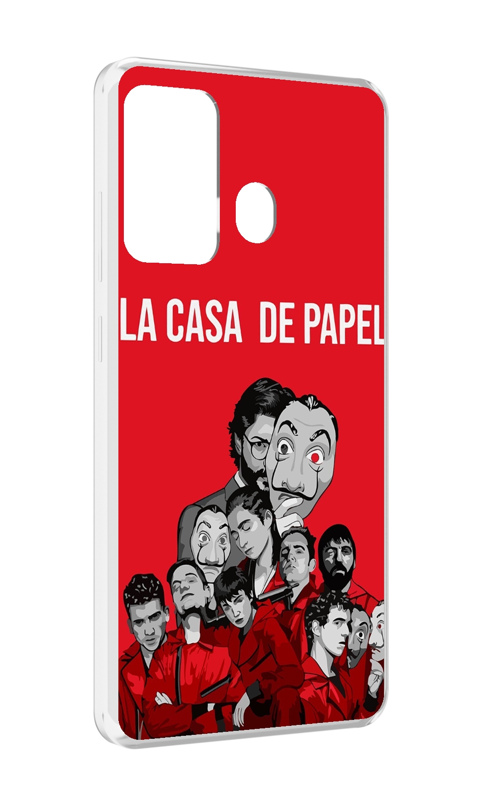 

Чехол MyPads бумажный-дом-команда для ITEL A27 / ITEL P17, Прозрачный, Tocco