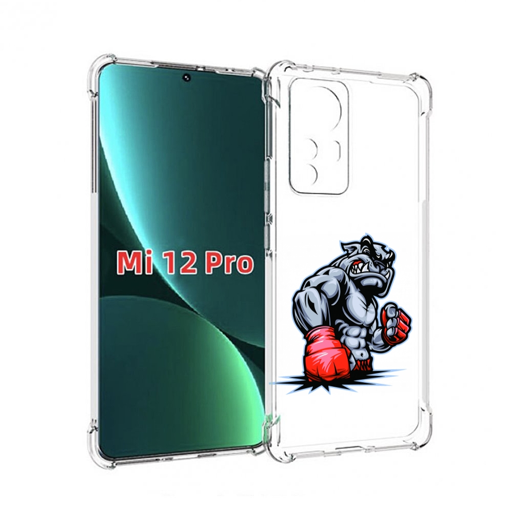 

Чехол MyPads собака-боксер для Xiaomi 12S Pro, Прозрачный, Tocco