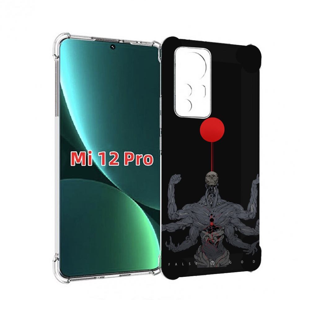 

Чехол MyPads скелет-с-6-руками для Xiaomi 12S Pro, Прозрачный, Tocco