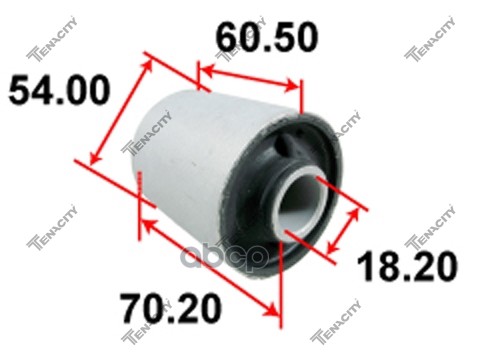 фото Сайлентблок нижнего рычага - большой tenacity арт. aamma1016