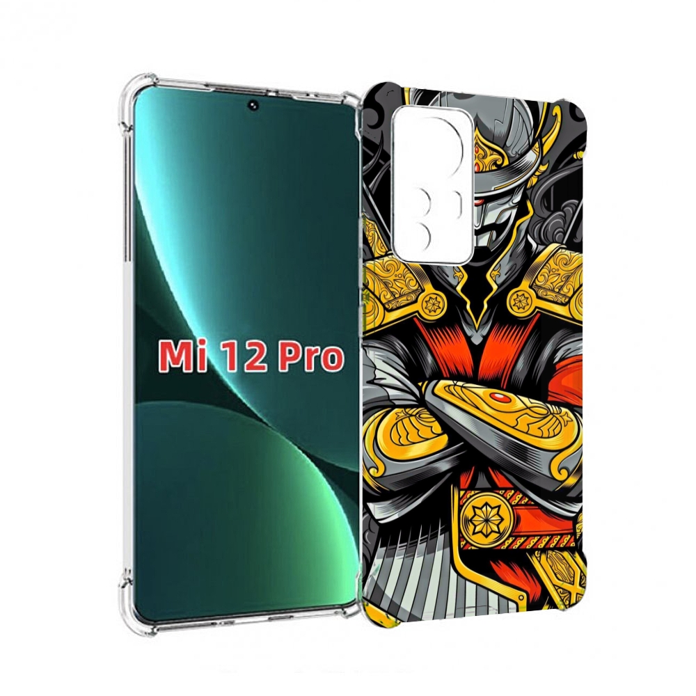 

Чехол MyPads самурай для Xiaomi 12S Pro, Прозрачный, Tocco