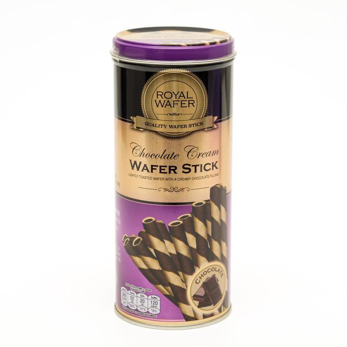 

Вафельные трубочки Royal Wafer c шоколадной начинкой, 125 г