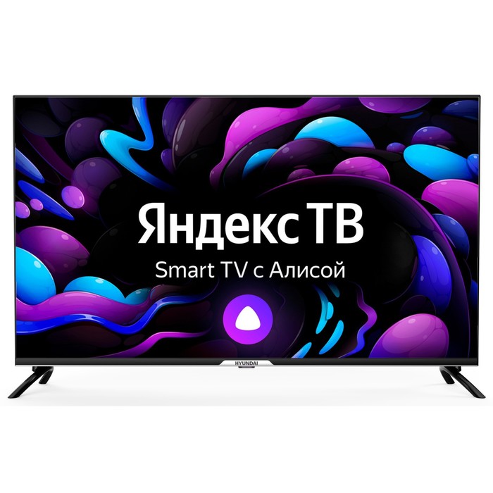 

Телевизор HYUNDAI H-LED43BU7003, 43"(109 см), UHD 4K, Черный, H-LED43BU7003