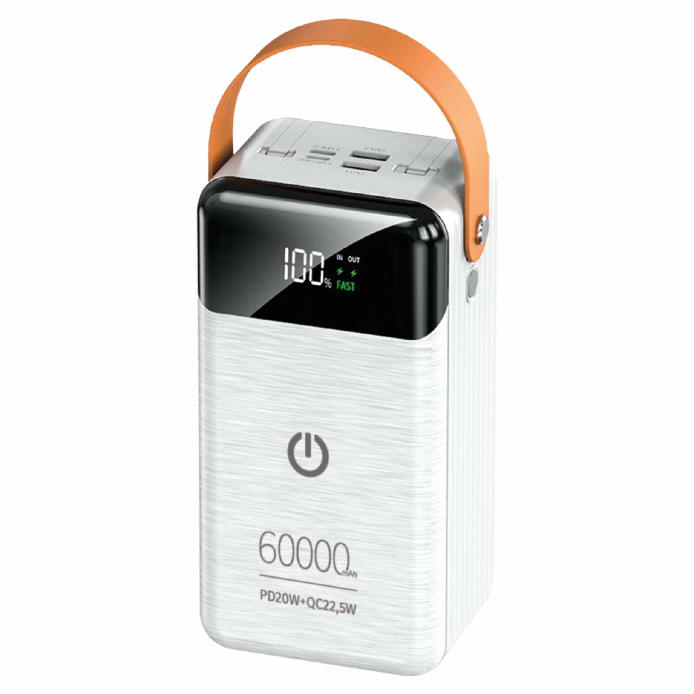 

Внешний аккумулятор Perfeo PRODIGE 60000mAh, белый (PF-C3698), PRODIGE 60000mAh белый (PF-C3698)