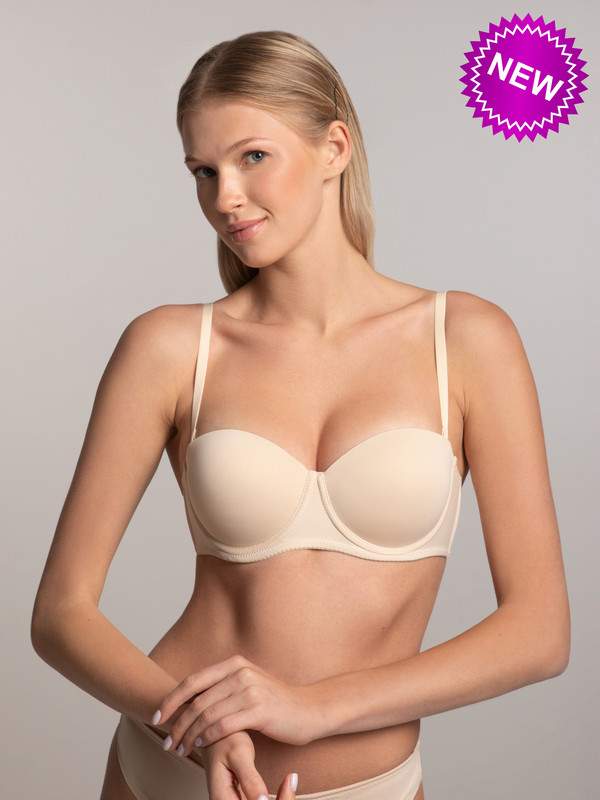 Бюстгальтер женский RIVERENZA 1070RZ бежевый 80B RU
