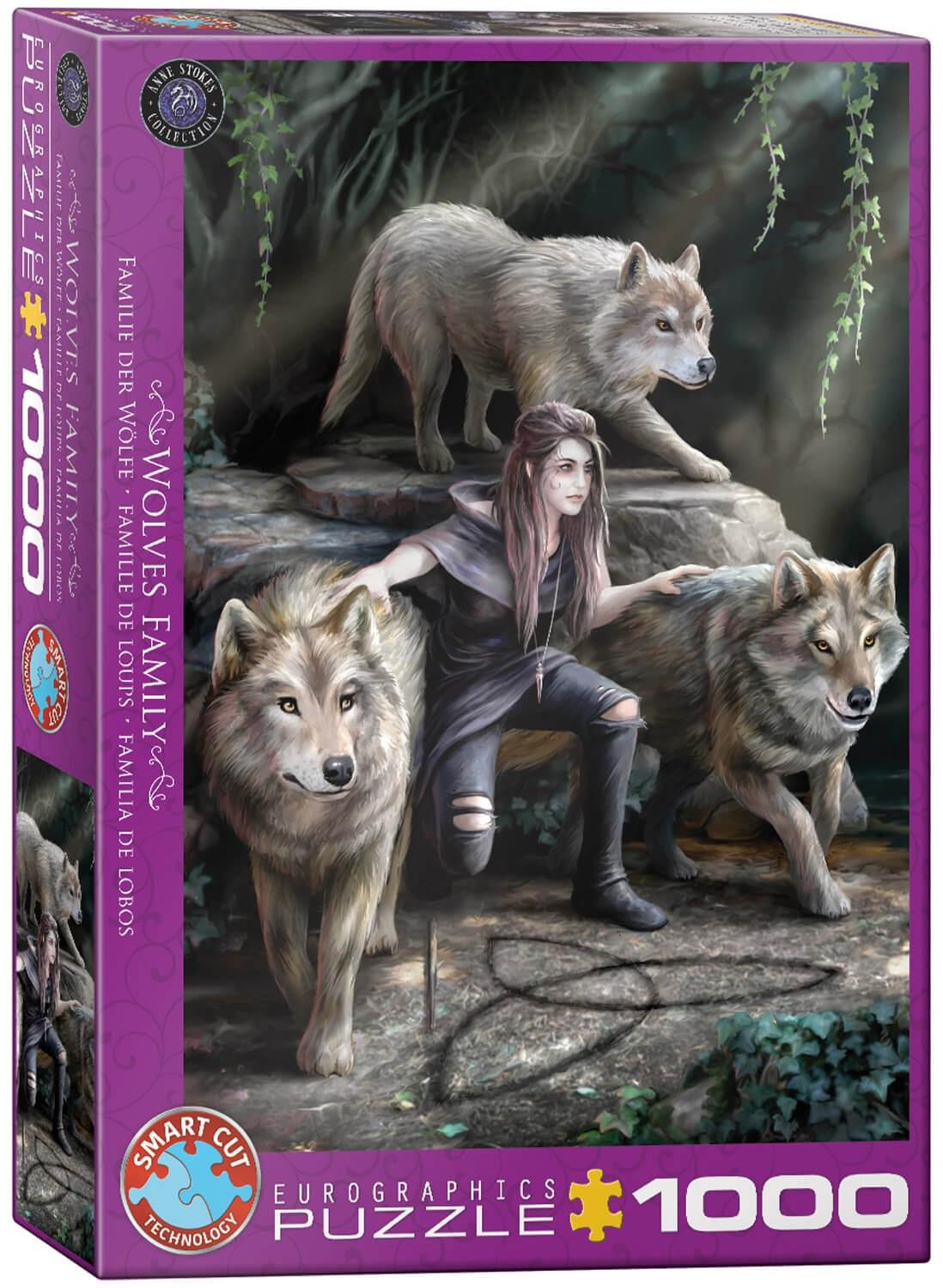 

Пазл Eurographics Сила трёх, Anne Stokes 1000 деталей, Сила трёх, Anne Stokes