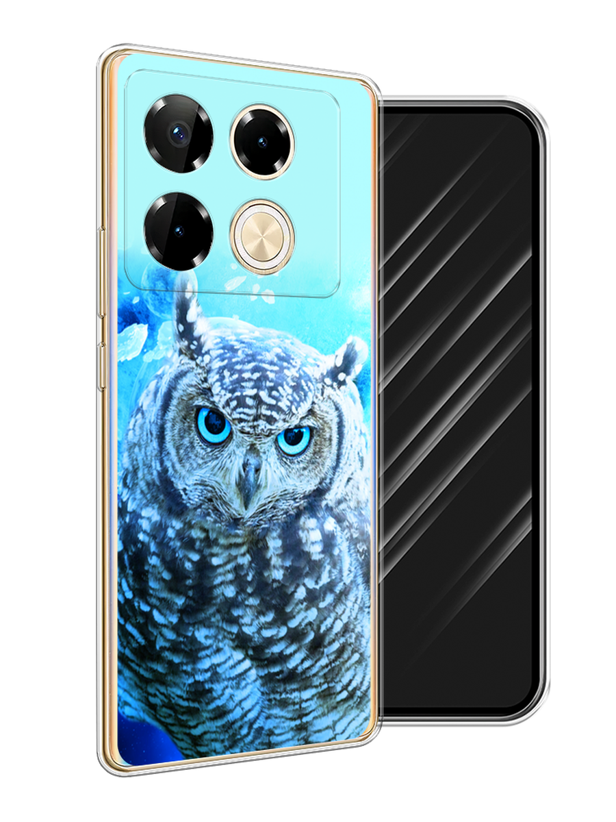 

Чехол Awog на Infinix Note 40 Pro "Сова арт 7", Синий;голубой, 3105750-1