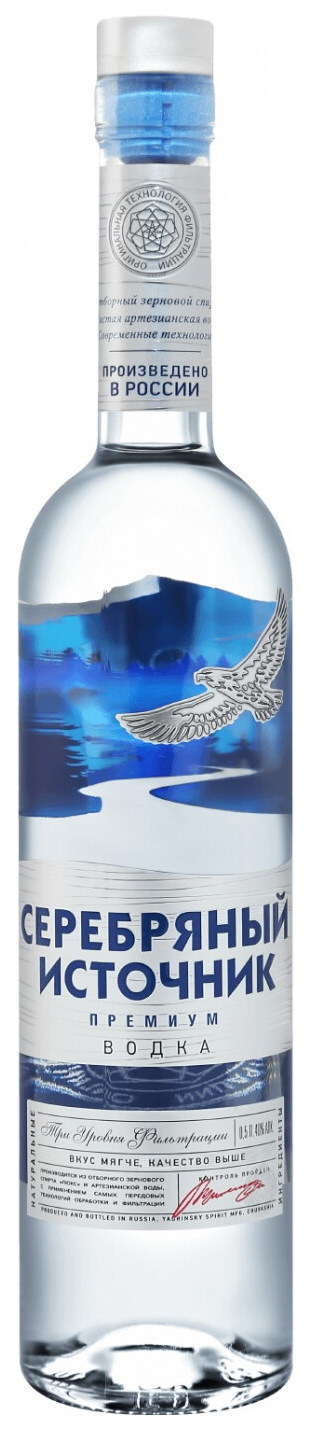 

Водка Serebryaniy Istochnik Premium