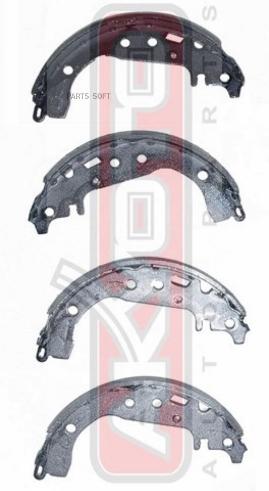 

Тормозные колодки Akyoto барабанные задние AKS2342, AKS2342