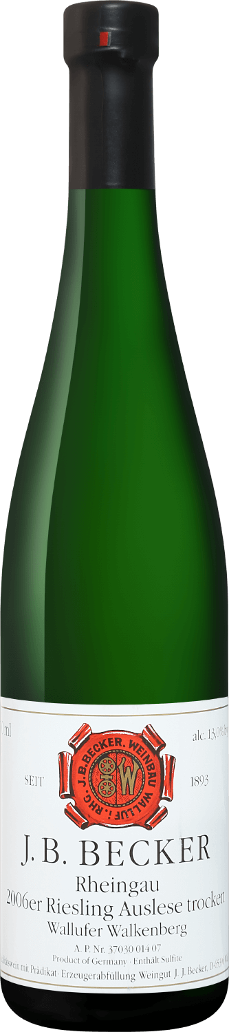 

Вино Riesling Wallufer Walkenberg Auslese Trocken Rheingau J.B.Becker