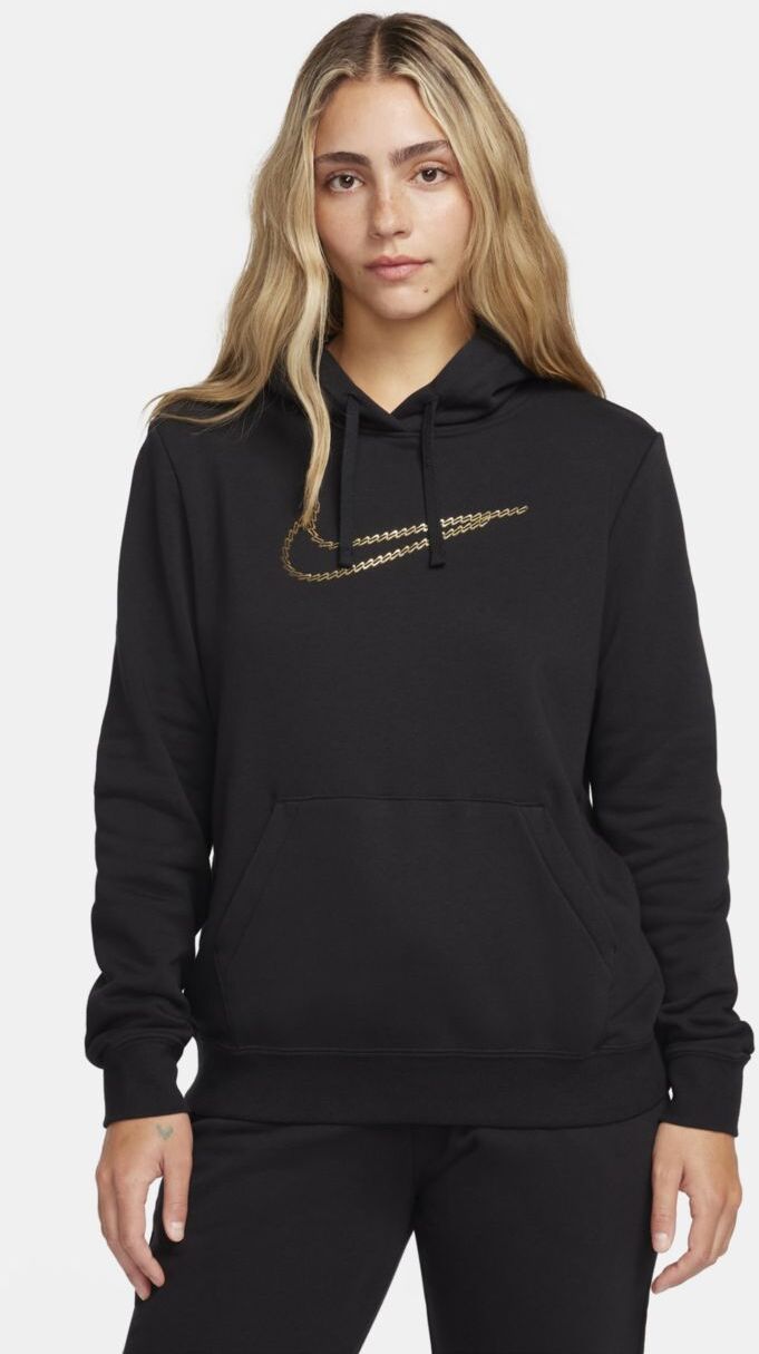 

Худи женское Nike FB8763-010 черное S, Черный, FB8763-010