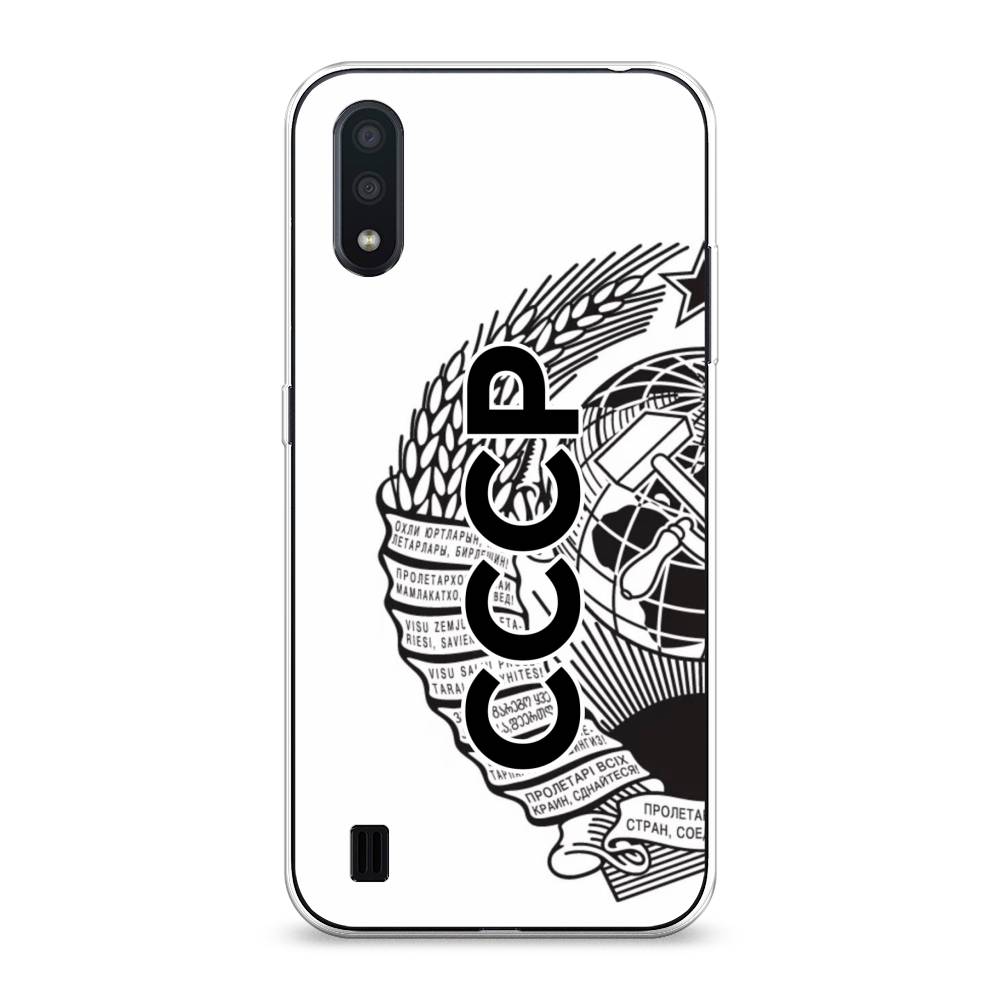 

Чехол Awog на Samsung Galaxy A01 "Герб СССР", Разноцветный, 29550-10