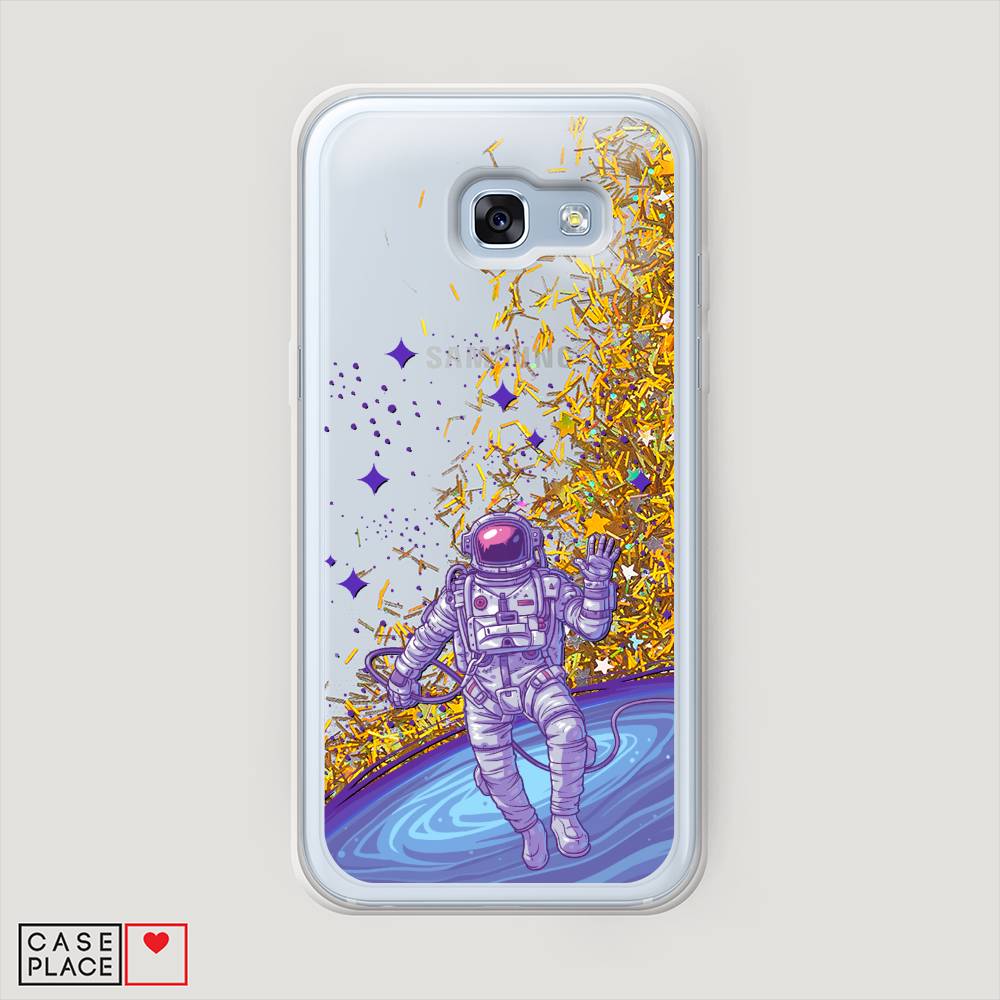 

Чехол Awog на Samsung Galaxy A3 2017 / Самсунг A3 2017 "Космонавт в открытом космосе", Синий, 20390-1