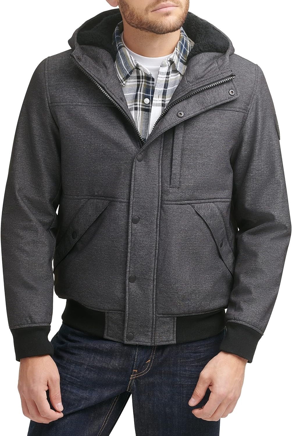 

Куртка мужская Levi's LM1RN593-GRE серая S, Серый, LM1RN593-GRE