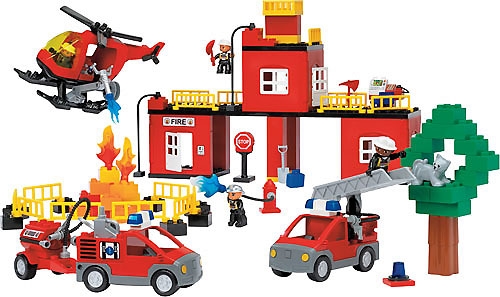 фото Конструктор lego education пожарная станция 9240