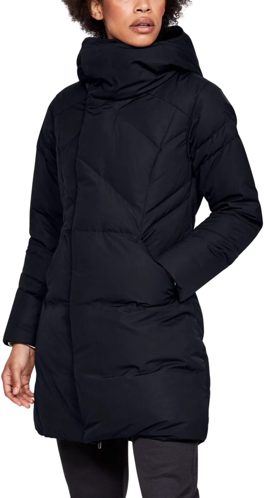 

Пуховик женский Under Armour 1346480-001 черный XS, 1346480-001