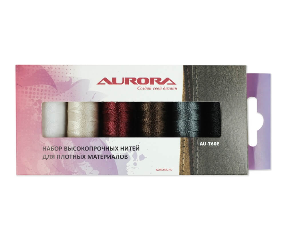

Набор высокопрочных нитей Aurora Tytan № 60E AU-T60E, Разноцветный