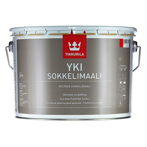 Краска Tikkurila Yki sokkelamaali (74060010160) белый 9л