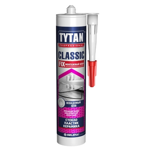 Клей монтаж. Tytan Classic Fix (62949) 0.310л 0.345кг клей tytan classic fix 310 мл