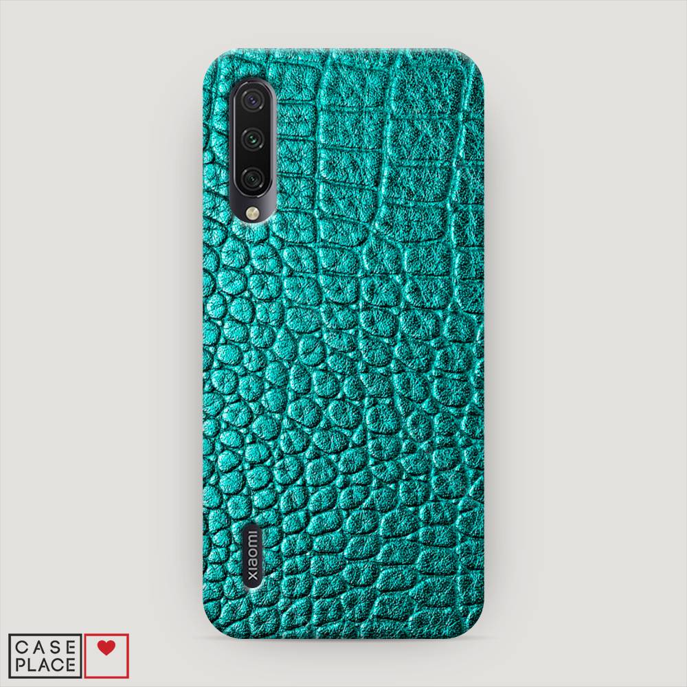 

Пластиковый чехол "Бирюзовая змея" на Xiaomi Mi CC9E, 35920-2