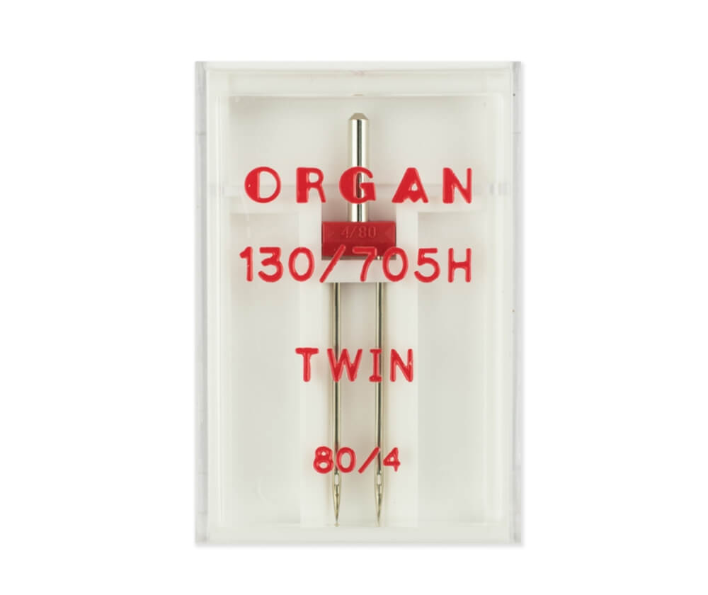 

Иглы Organ двойные стандартные № 80/4.0, 1 шт.