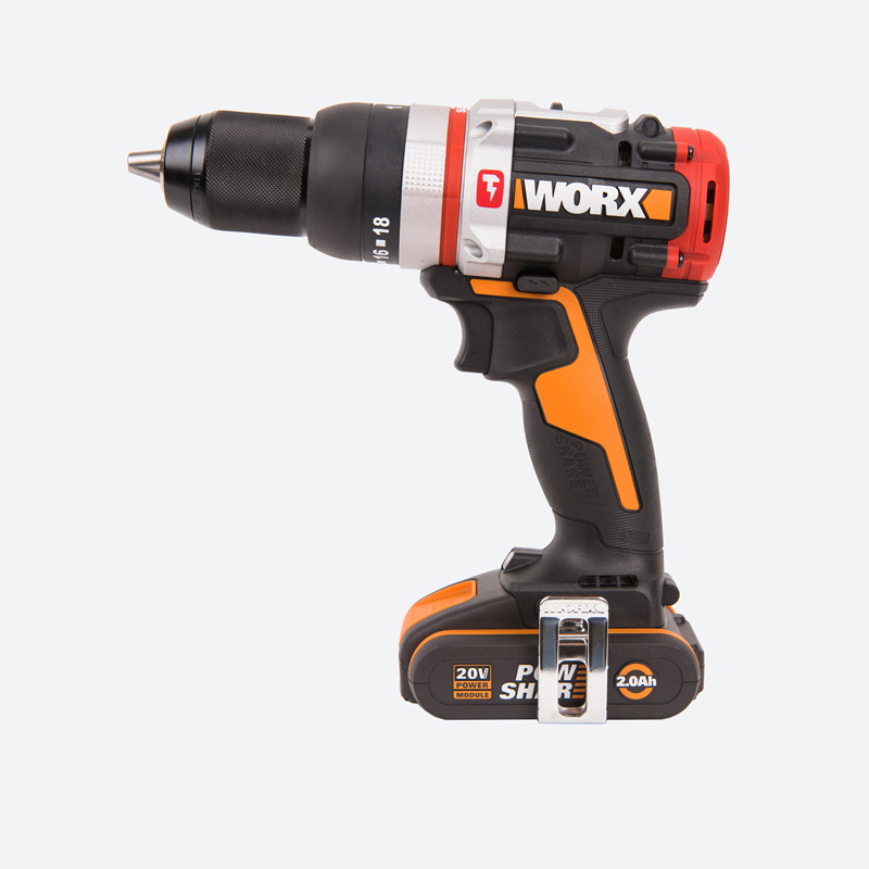 фото Акк. ударная дрель-шуруповерт worx wx354, 2ач