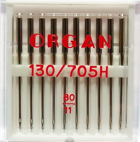 

Иглы Organ стандартные № 80, 10 шт.