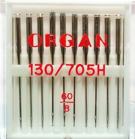 

Иглы Organ стандартные № 60, 10 шт.