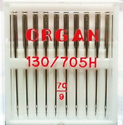 

Иглы Organ стандартные № 70, 10 шт.