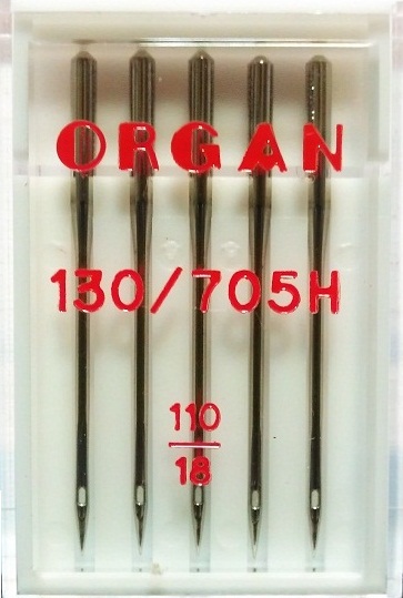 

Иглы Organ стандартные № 110, 5 шт.