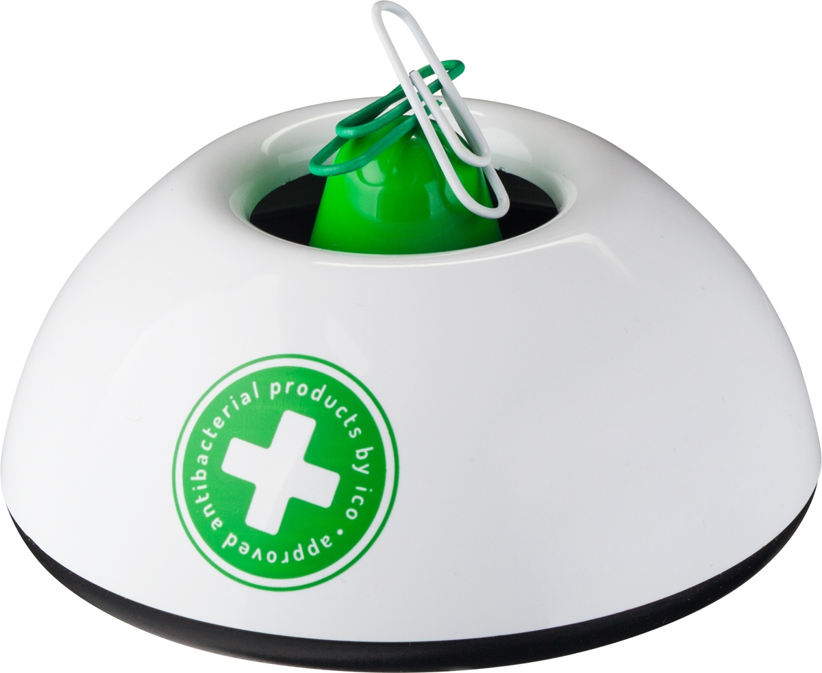 

ICO Antibacterial Paperclip Holder, открытая