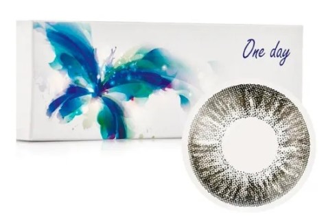 

Контактные линзы Офтальмикс Butterfly One Day 2 линзы -9.50 R 8.6 Light Grey Серый, Серые, Butterfly One Day 2 линзы