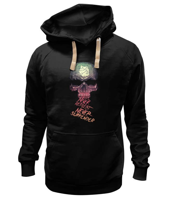 

Худи унисекс Printio Skull - 3 черное L, Черный, Skull - 3