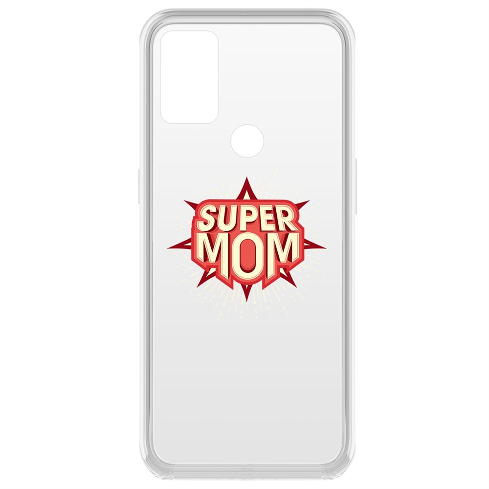 

Чехол-накладка Krutoff Clear Case Супер Мама для OnePlus Nord N10 5G