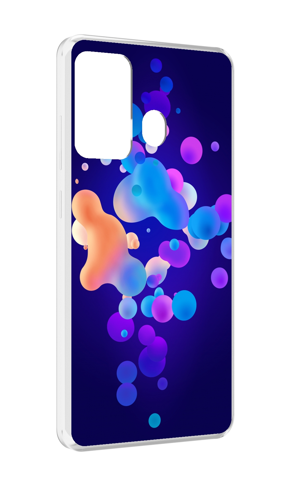 

Чехол MyPads абстрактные-пузырьки для ITEL A27 / ITEL P17, Прозрачный, Tocco